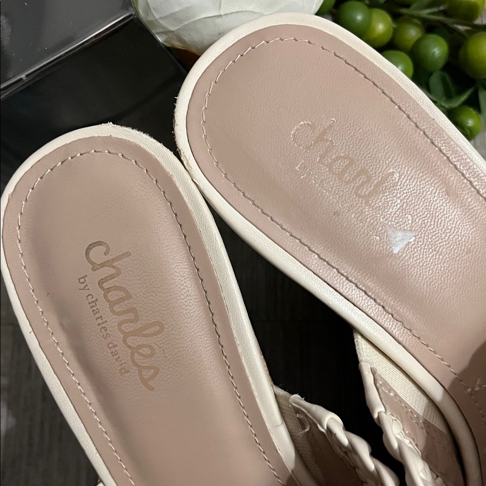 Charlies Woven Wedge Sandals - Picture 4 of 12